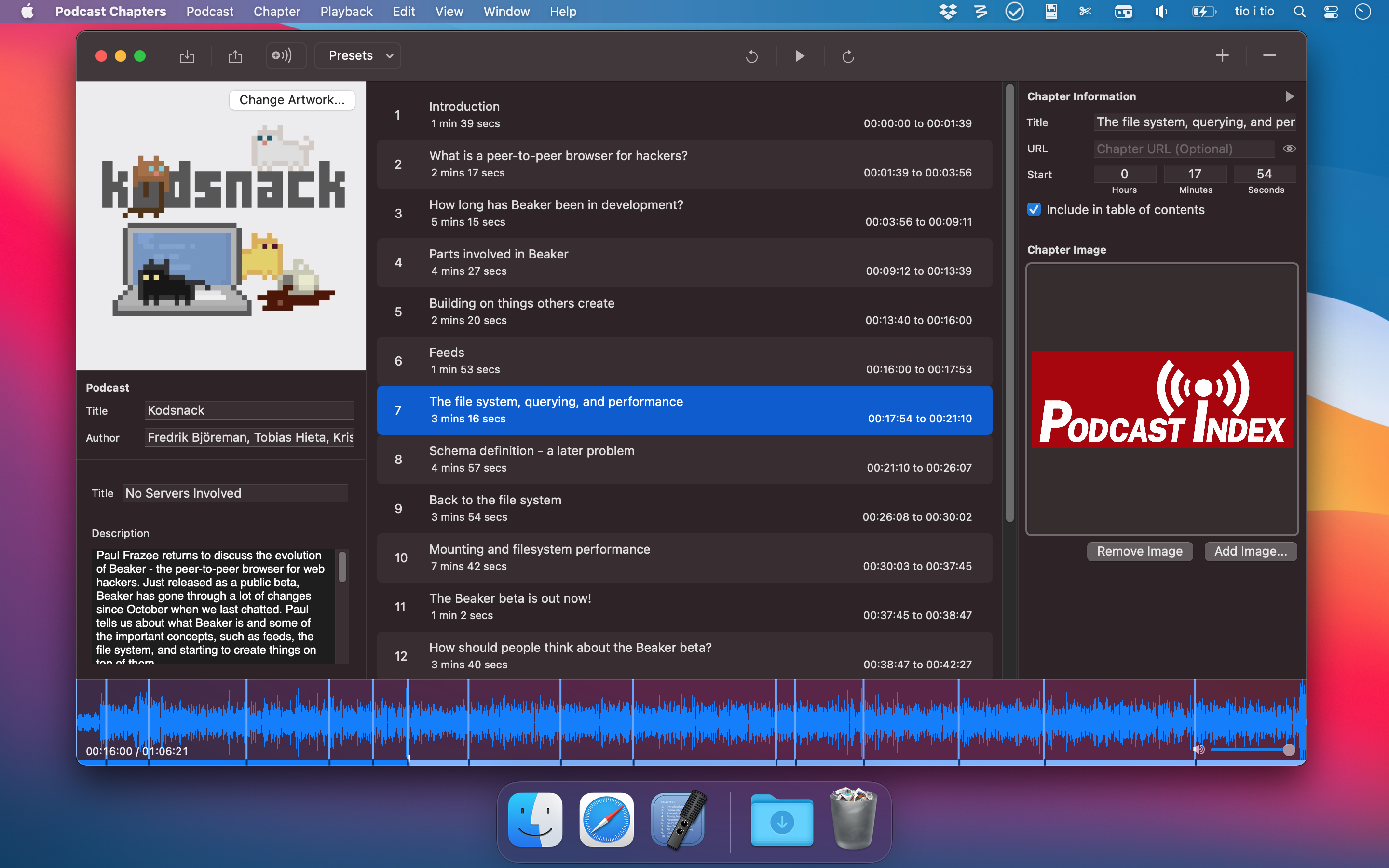 How to Add Chapter Markers to Your Podcast with Production Software